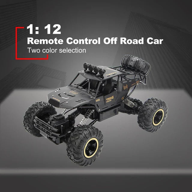 Rock Crawler Alloy Metal Remote Control Monster Truck