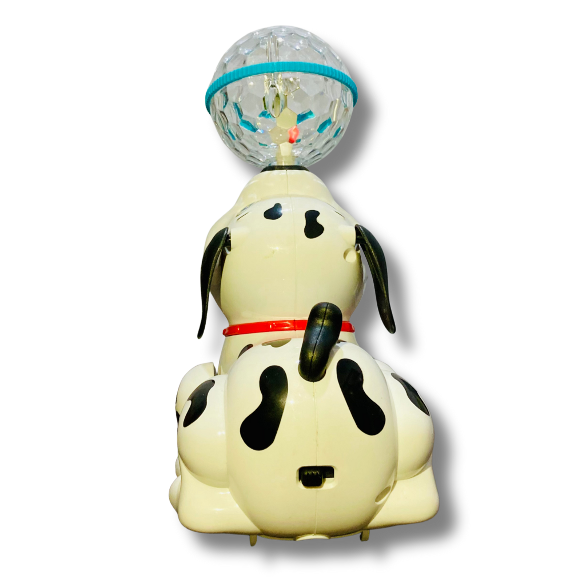 Dancing Dog With 360 Degree Rotating - White