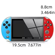 MP5 X7 PLUS Handheld Video Game Console 5.1inch