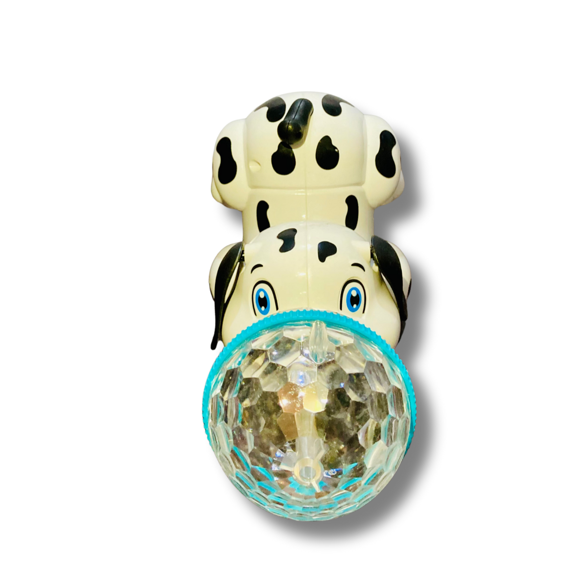 Dancing Dog With 360 Degree Rotating - White