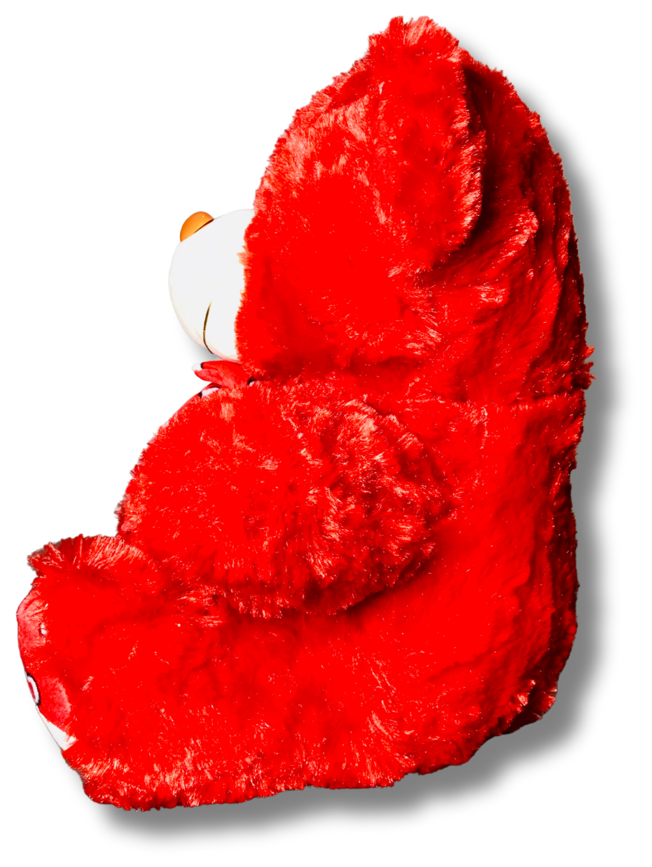 ❤️ Romantic Red Teddy Bear – Medium Plush Gift