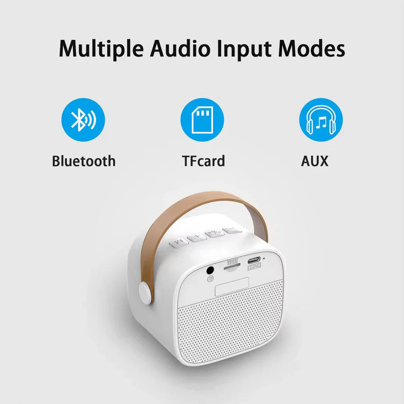 K12 3-in-1 Wireless Karaoke Mic with RGB Speaker